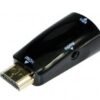 ADAPTADOR GEMBIRD HDMI A VGA HEMBRA CON 3,5MM AUDIO 0,15M