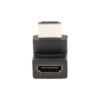 ADAPTADOR LANBERG HDMI(M) A HDMI(H) ANGULO ARRIBA NEGRO