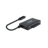 ADAPTADOR USB TOOQ 3.0 USB-C SATA DISCOS DUROS 2.5" Y 3.5" + ALIMENTADOR