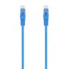 AISENS CABLE DE RED LATIGUILLO RJ45 LSZH CAT6A 500 MHZ UTP AWG24 AZUL 1M