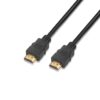 AISENS CABLE HDMI V2.0 PREMIUM ALTA VELOCIDAD 4K60HZ 18GBPS A M-A M NEGRO 0.5M