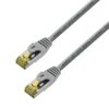 AISENS CABLE RED LATIGUILLO RJ45 LSZH CAT.7 600 MHZ S FTP PIMF AWG26 GRIS 10M