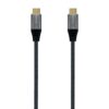 AISENS CABLE USB 2.0 ALUMINIO 5A 100W E-MARK USB-C M-USB-C M GRIS 1.0M