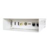 AISENS CAJA CONEXIONES VGA+2XHDMI+JACK3.5+RCA+1XUSB+2XRJ45 CAT.6A STP BLANCO