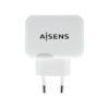 AISENS CARGADOR USB 17W 5V 3.4A 2xUSB CON CONTROL AI BLANCO