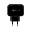 AISENS CARGADOR USB 17W 5V 3.4A 2xUSB CON CONTROL AI NEGRO