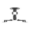 AISENS SOPORTE TECHO UNIVERSAL GIRATORIO INCLINABLE PARA PROYECTOR 13.5KG NEGRO