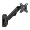 AJUSTABLE WALL DISPLAY MOUNTING ARM UP TO 27" 7 KG