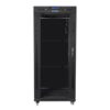 ARMARIO LANBERG RACK 19" 22U 800X1000 FLAT PACK NEGRO PUERTA CRISTAL CON LCD