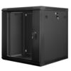 ARMARIO RACK LANBERG 12U 600X600X635 AUTO ENSAMBLADO 19" HASTA 60 KG NEGRO