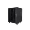 ARMARIO RACK LANBERG 15U 600X600 AUTO ENSAMBLADO 19" HASTA 800KG NEGRO