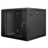 ARMARIO RACK LANBERG 9U 600X600X501 AUTO ENSAMBLADO 19" HASTA 60 KG NEGRO