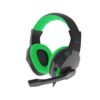 AURICULARES GAMING GENESIS ARGON 100 2.0 MINI JACK NEGRO-VERDE