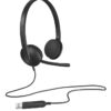 AURICULARES LOGITECH H340 NEGRO MICROFONO ALAMBRICO USB