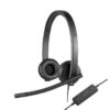 AURICULARES LOGITECH H570e NEGRO MICROFONO ALAMBRICO