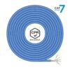 BOBINA AISENS-CABLE DE RED RJ45 LSZH CPR Dca CAT.7600 MHZ S/FTP AWG23 AZUL 305M