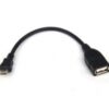 CABLE 3GO MICRO USB-USB M/H OTG 2.0 15CM