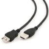 CABLE 3GO PROLONGADOR USB 2.0 AM/AH 2M