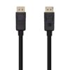 CABLE AISENS DISPLAYPORT V1.2 4K@60HZ DP M-DP M NEGRO 1.0M