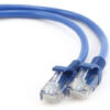 Cable CAT5E UTP moldeado 0,25m Azul