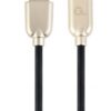 CABLE DE CARGA Y DATOS GEMBIRD USB TIPO C DE CAUCHO PREMIUM, 1 M, NEGRO