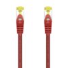 CABLE DE RED AISENS LATIGUILLO RJ45 LSZH CAT.7 SFTP PIMF AWG26 ROJO 0.5M