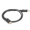 CABLE DISPLAYPORT LANBERG MACHO MACHO 4K 1M NEGRO