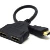 CABLE HDMI GEMBIRD DOBLE PUERTO HDMI PASIVA