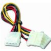 CABLE INTERNO GEMBIRD MOLEX 4 PIN 1x MACHO 2x HEMBRA