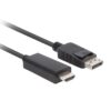 CABLE LANBERG DISPLAYPORT A HDMI MACHO-MACHO 5M