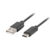 CABLE LANBERG USB C MACHO A USB A 3.1 MACHO 1.8M NEGRO