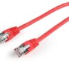 CABLE RED GEMBIRD FTP CAT6 0,5M ROJO