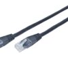 CABLE RED GEMBIRD UTP CAT5E MOLDEADO 0,25M NEGRO