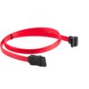 CABLE SATA III LANBERG 6GB/S HEMBRA HEMBRA ANGULO 0.5M ROJO