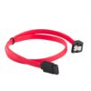 CABLE SATA III LANBERG 6GB/S HEMBRA HEMBRA ANGULO CLIP METAL 0.5M