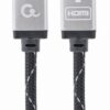 CABLE TRENZADO HDMI 2.0 4K 60HZ GEMBIRD SELECT PLUS CON ETHERNET 1.5M NEGRO