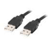 CABLE USB 2.0 LANBERG MACHO/MACHO 0.5M NEGRO