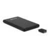 CAJA EXTERNA TOOQ TQE-2533B 2,5" 9,5 MM SATA USB 3.1 GEN2 USB-C NEGRO