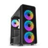 CAJA NOX HUMMER TGM RAINBOW ATX 1XUSB3.0 2XUSB2.0 NEGRO RGB