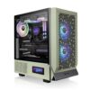 CAJA THERMALTAKE CERES 300 TG ARGB E-ATX 2XUSB 3.2 SIN FUENTE VERDE MATCHA