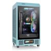 CAJA THERMALTAKE THE TOWER 200 MINI-ITX 2XUSB 3.0 SIN FUENTE TURQUESA