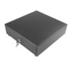 CAJON PORTAMONEDAS MUSTEK 410X415 MM 5 BILL/8 MON RJ12 MICROSWITCH NEGRO