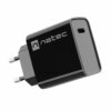 CARGADOR NATEC RIBERA 20W 1XUSB-C PD3.0 QC3.0 NEGRO