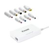 CARGADOR PORTATIL UNIVERSAL SLIM TOOQ 100W AUTO 1xUSB 9C BLANCO