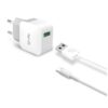 CELLY CARGADOR RED SALIDA 2 4A Y CABLE TIPOC BLANCO