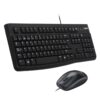 COMBO TECLADO RATON LOGITECH MK120 USB NEGRO