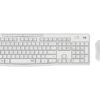 COMBO TECLADO RATON LOGITECH MK295 RF INALAMBRICO BLANCO