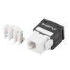 CONECTOR KEYSTONE LANBERG CAT.6 UTP RJ45 180º TOOLLESS