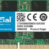 DDR4 SODIMM CRUCIAL 8GB 3200