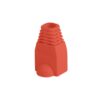 FUNDA PROTECTOR LANBERG CONECTOR RJ45 (PACK 100 UDS) ROJO